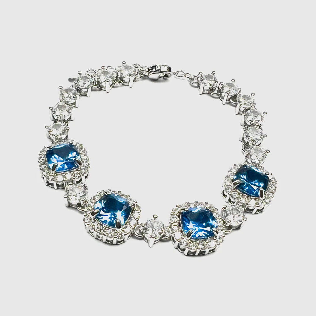 手链【蓝色】精致唯美蓝色手链-345