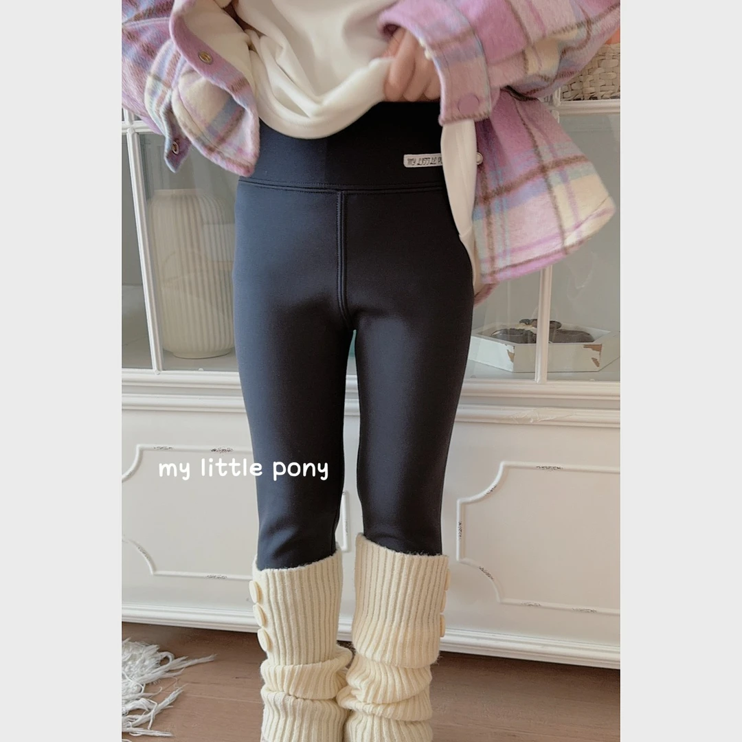 【小马宝莉】秋冬女童加厚鲨鱼裤-61202