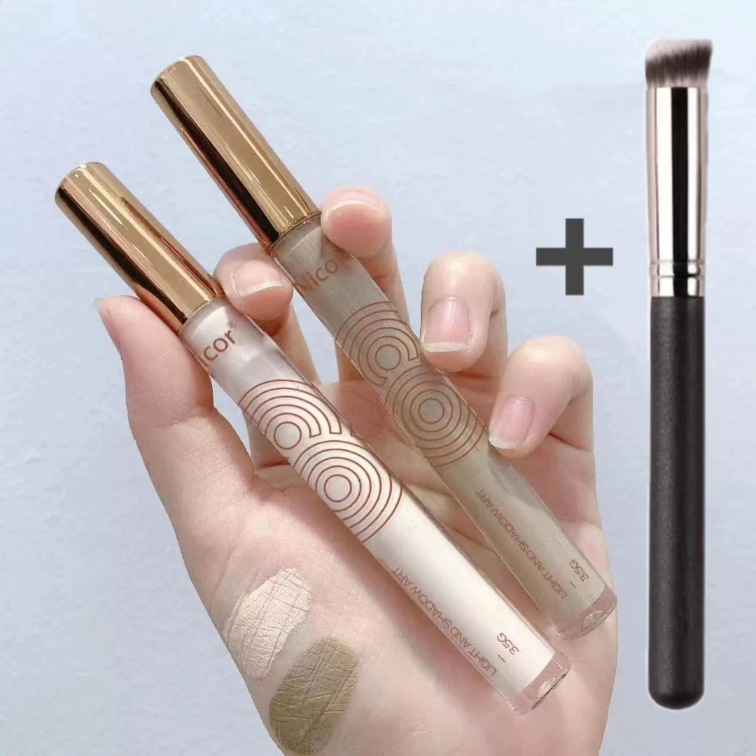 （带刷子）液体修容高光组合（发两支）高光棒阴影双色鼻影泪沟提亮