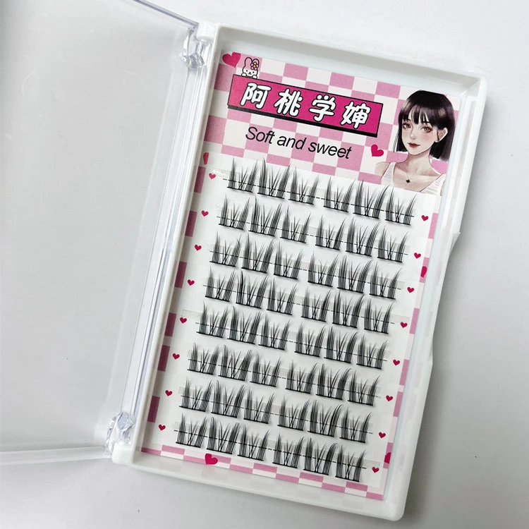 阿桃学婶超魔力猫耳朵假睫毛 新手必备