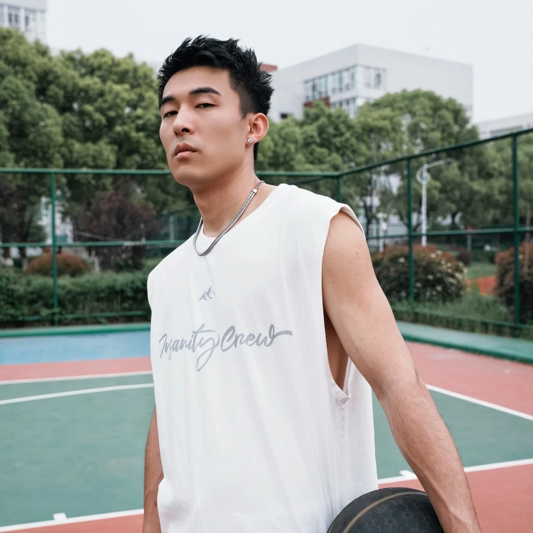 【韩曙光同款】热极insanitycrew3M反光山顶见坎肩运动背心休闲跑步