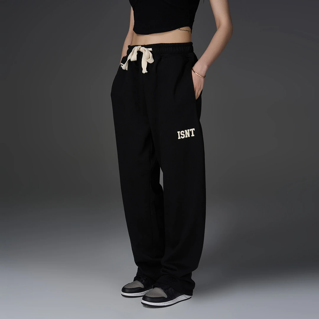 InsanityCrew热极新款【春夏】宽松休闲美式复古男女休闲阔腿运动裤