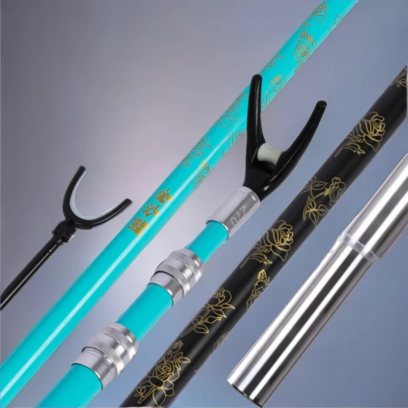 （大物款）碳素支架炮台超轻超超硬鱼竿支架炮台1