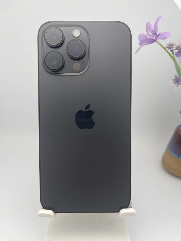 95新 Apple/苹果 14proMax 256G 黑色 版本17.6