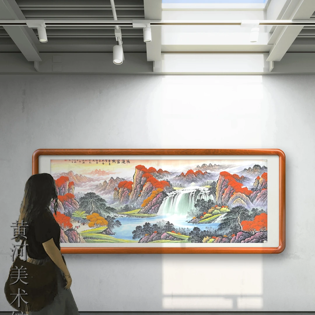 鸿运当头国画手绘