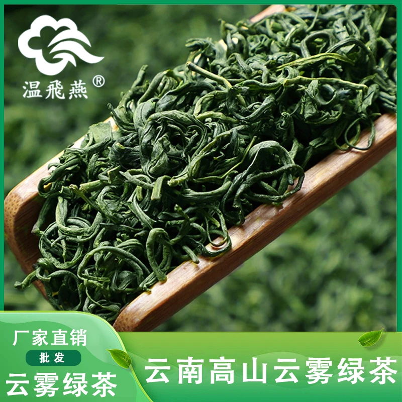 温飛燕云南思茅高山云雾绿茶特级明清春茶2023年新茶毛尖绿茶