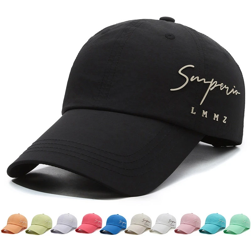 NYIG品牌帽子男女士夏天户外休闲遮阳棒球帽百搭太阳钓鱼鸭舌帽