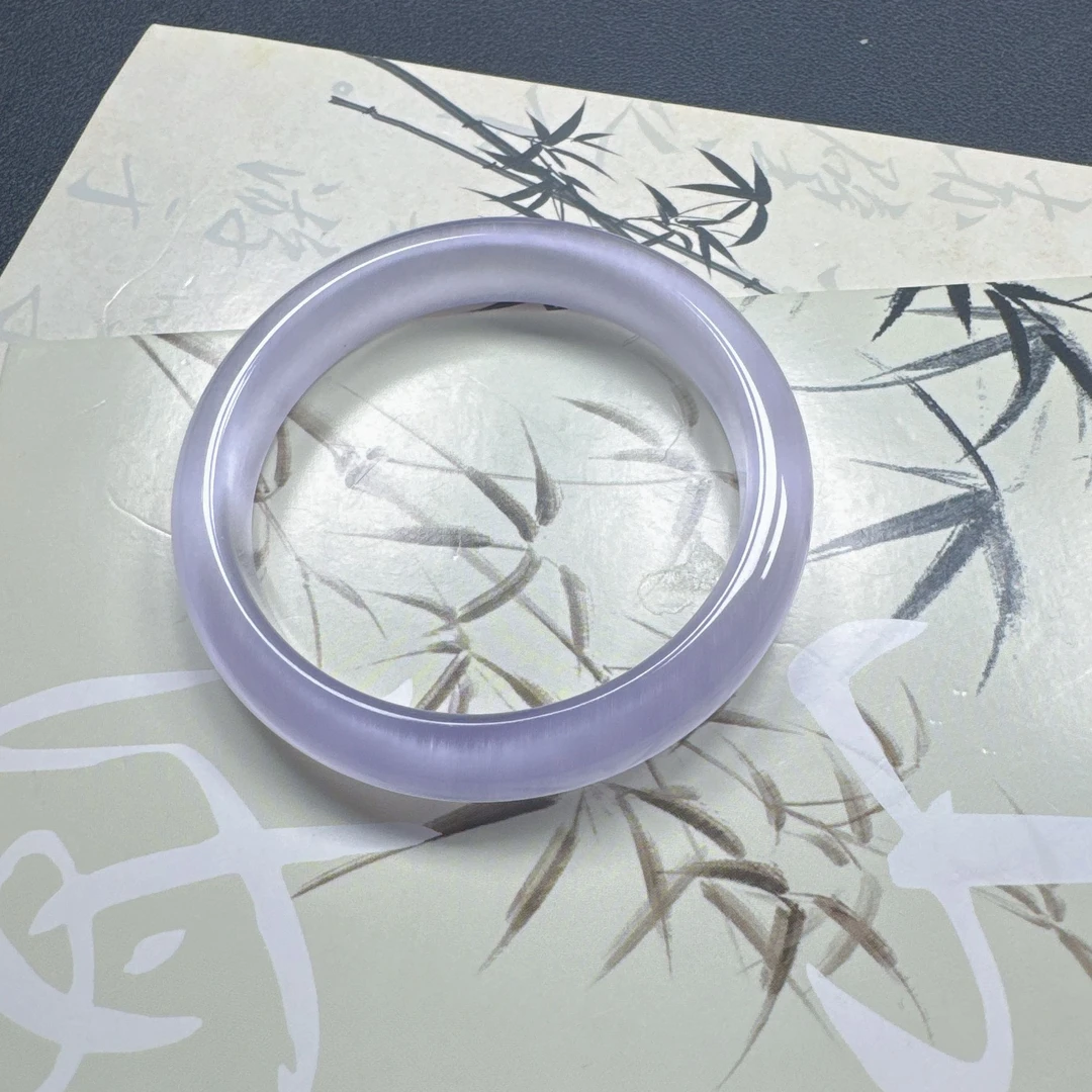 手镯 香芋紫时尚百搭经典女款手镯63圈口