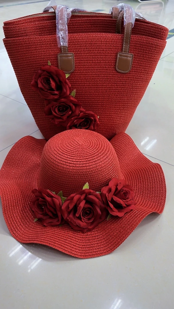 新款旅游帽子包包套装