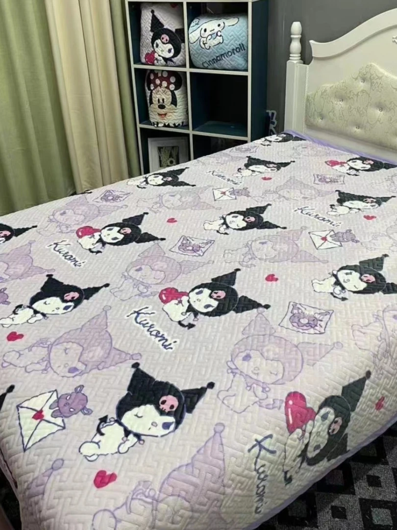 【加绒床盖】库洛米三丽鸥床盖  宝宝绒牛奶绒加厚