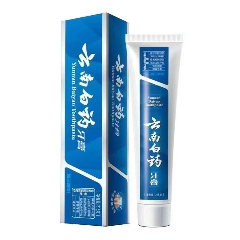 云南白药牙膏留兰香215g