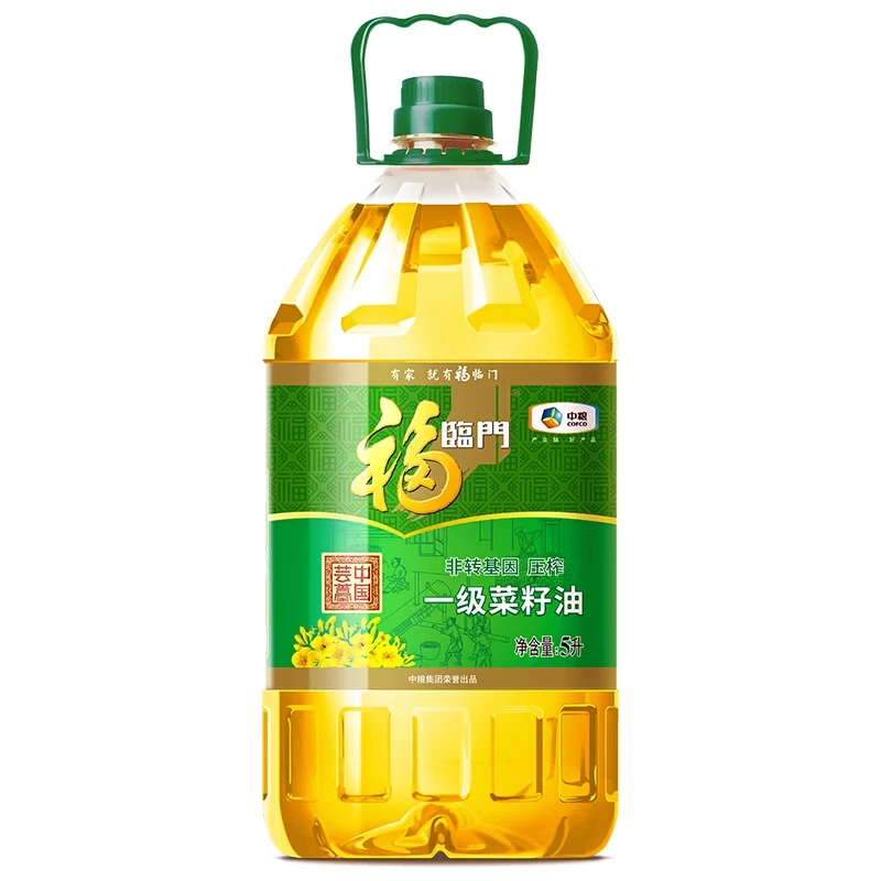福临门一级菜籽油5L