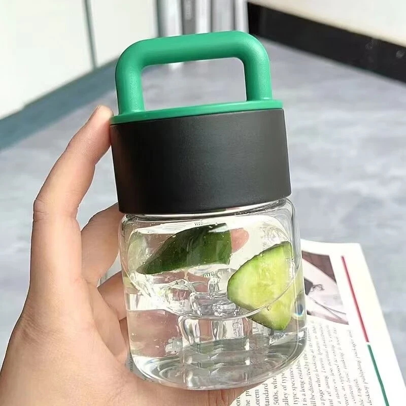 【新店福利】迷你杯子高颜值便携玻璃杯小众学生水杯简约随身杯户外