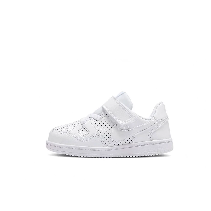 NIKE/耐克童鞋春秋新款男童女童小白鞋魔术贴宝宝鞋615150-109