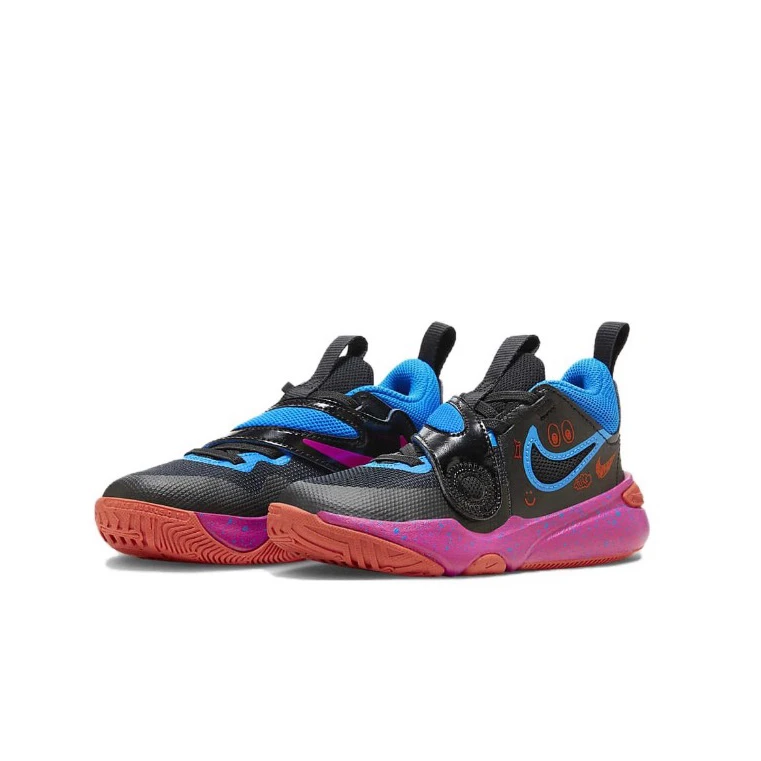 正品耐克NIKE男宝女宝篮球鞋 儿童运动鞋防滑透气耐磨FD6727-001