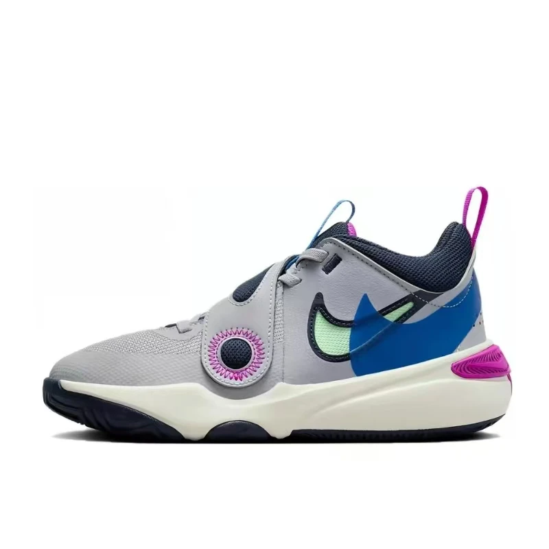 正品NIKE耐克FN5006-001减震耐磨百搭儿童篮球鞋轻便FN5005-001