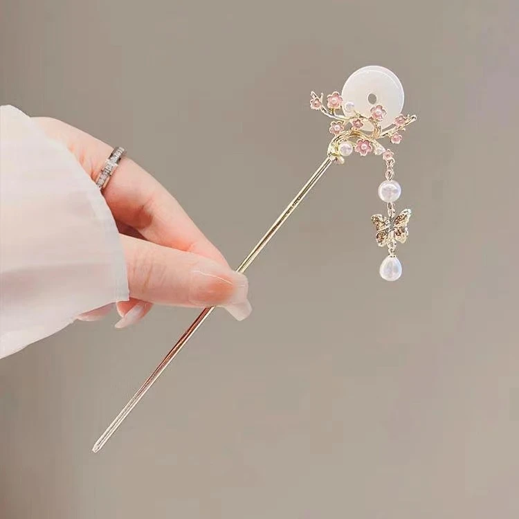 优雅发簪古风发簪发钗汉服盘发簪子樱花发簪113号