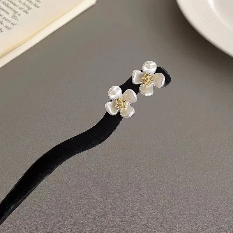 高级感发簪新中式盘发木簪古风发钗汉服头饰简约发张发饰074号