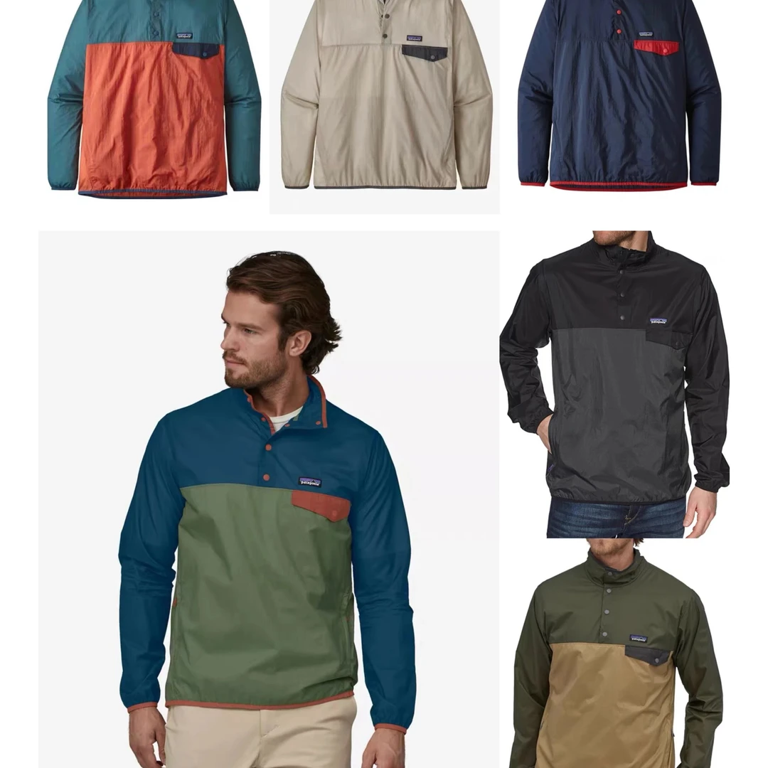 pata巴塔男士套头皮肤衣 Houdini Snap-T