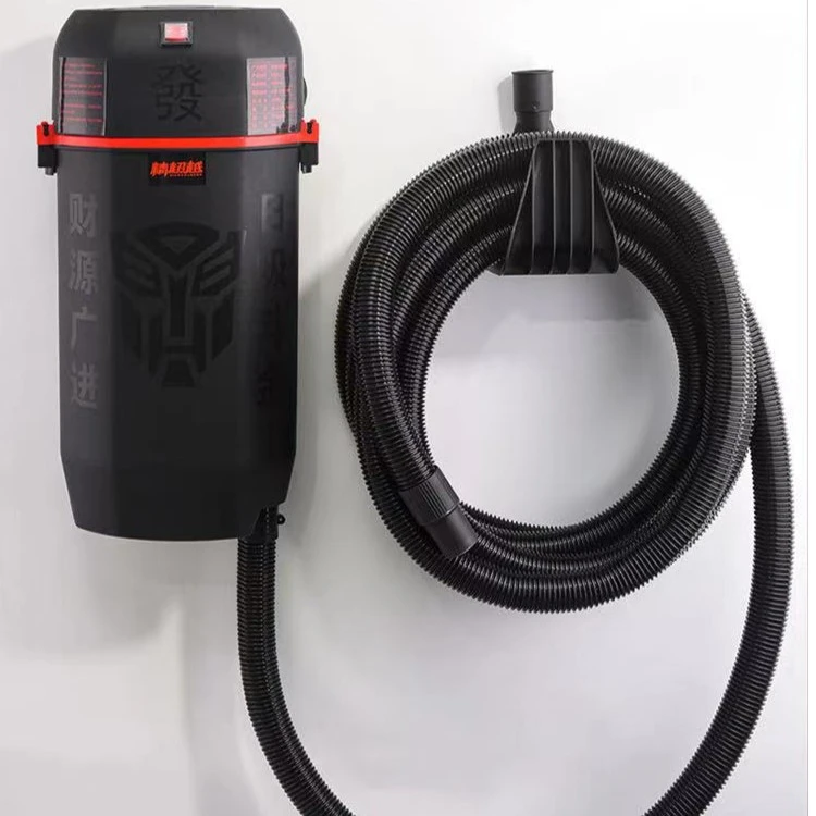 挂墙吸尘器洗车店专业清洗使用抽吸一体壁挂式大功率汽车美容防水