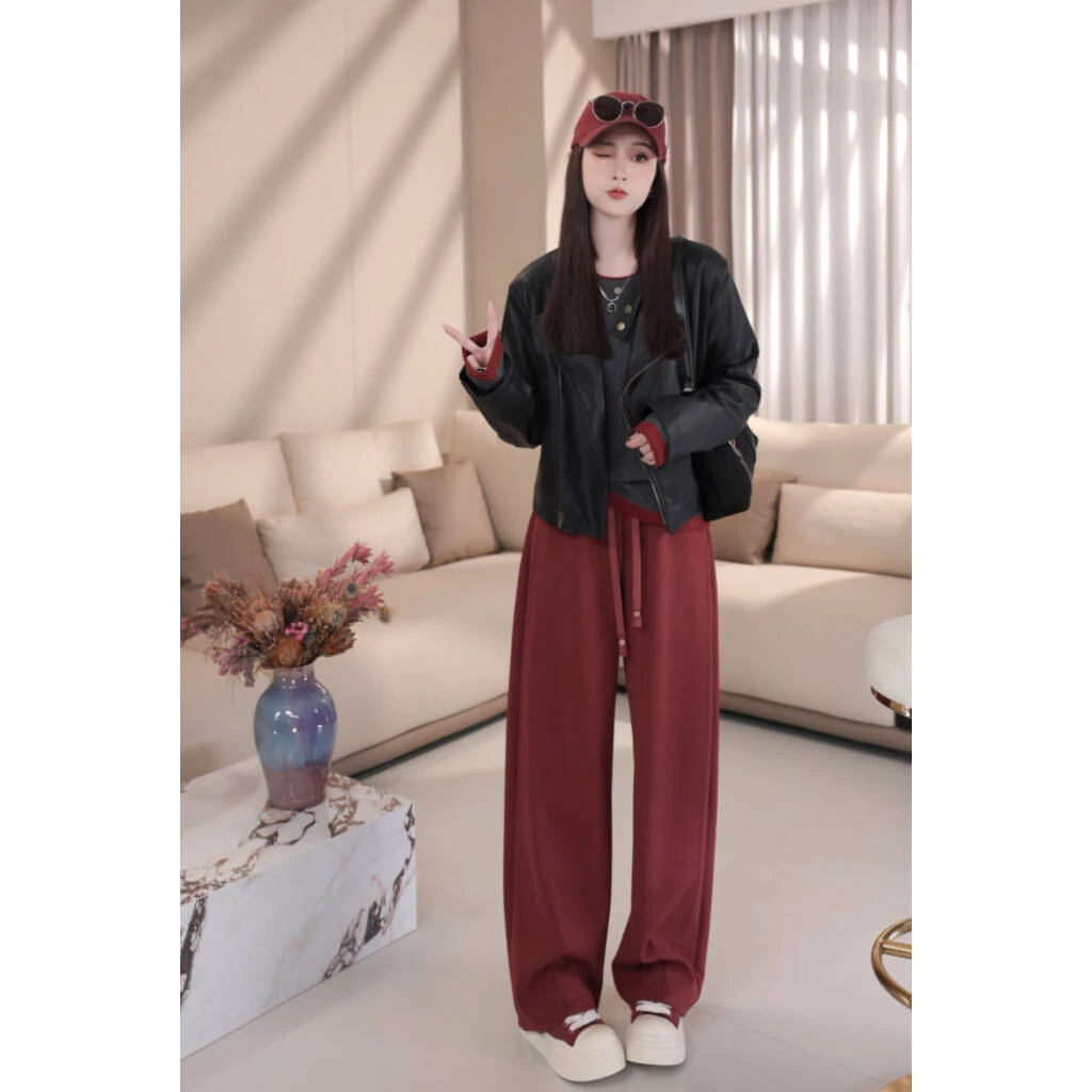 【酷姐标配】B8168时尚新款小众设计侧拉链酷酷洋气立领纯色皮外套