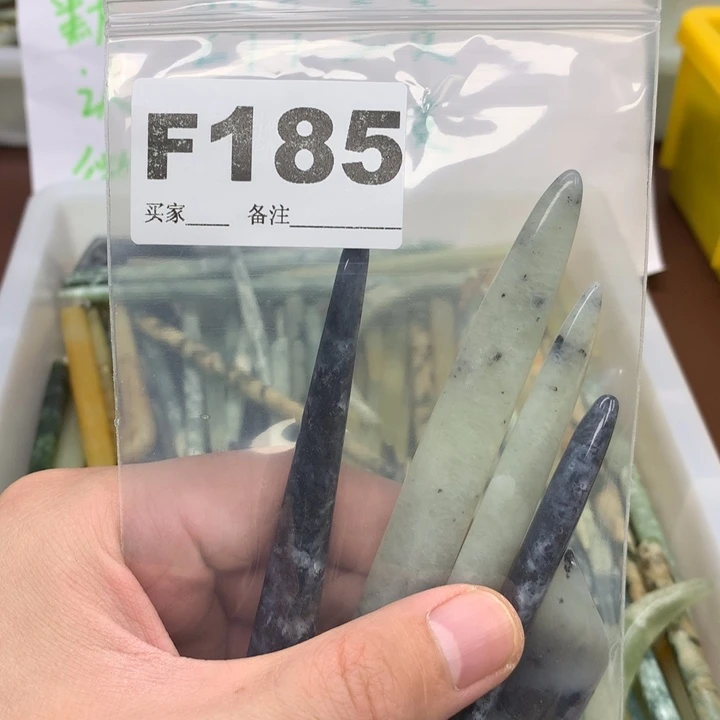 蛇纹石玉发饰合金༄****