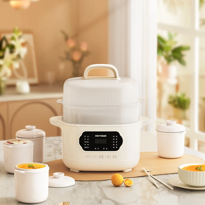 Tonze/天际隔水电炖锅隔水炖盅大容量家用电炖盅全自动煲汤煮粥锅
