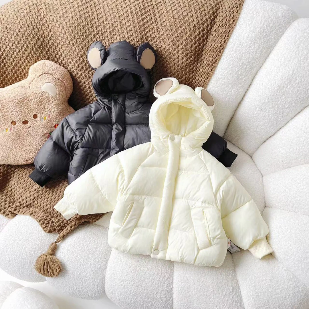 【现货】YPD6115冬季新款小童棉服宝宝连帽加厚短款棉袄男童袄子