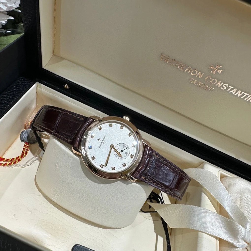 99新 Vacheron Constantin/江诗丹顿 马耳他男士手动机械手表37mm