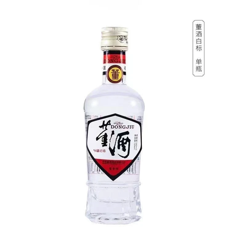 董酒小白标 54度 125毫升 口粮酒 董香型54度500