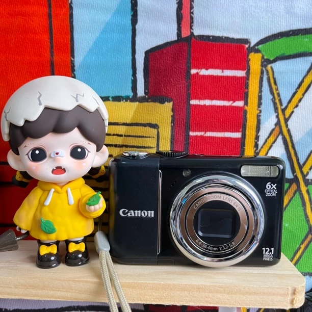 9新 Canon/佳能 佳能a2100 1200w像素出片轻微黑点自备五号电池
