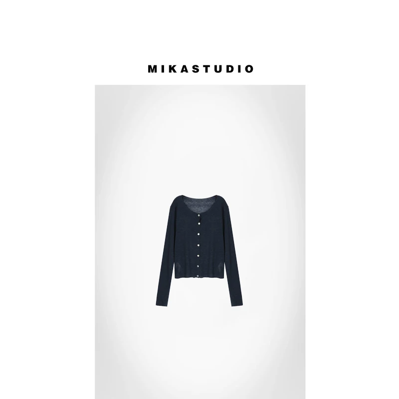 孤品亚麻轻薄防晒长袖开衫【68%亚麻 】ABLSKS