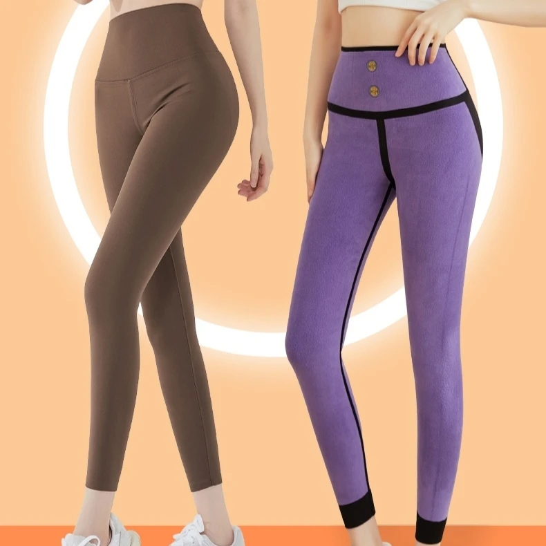 【岳姐姐专属】交叉蚂蚁腰冬季加厚高腰收腰提臀鲨鱼芭比裤2263