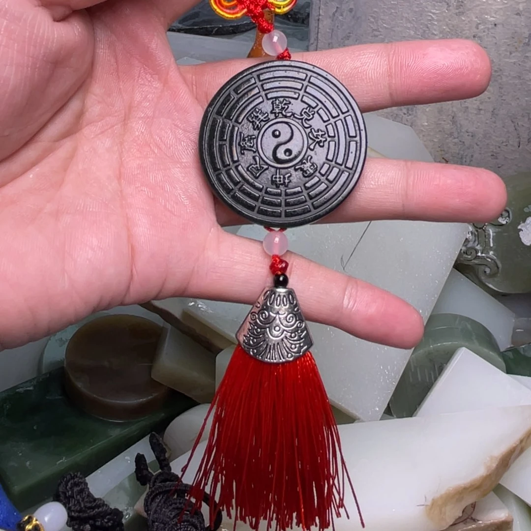 和田玉（青玉）颈饰未镶嵌