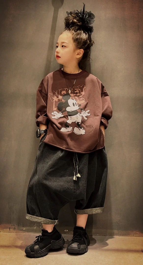 男女儿童春卡通小玩偶T恤