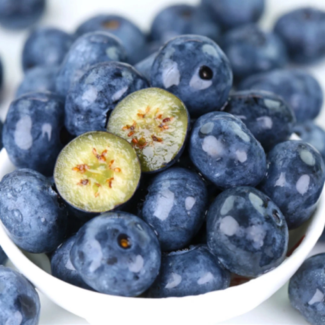 （香甜口）云南蓝莓15-22mm+大果原箱约900g云南蓝莓云南省西双版纳傣族自治州