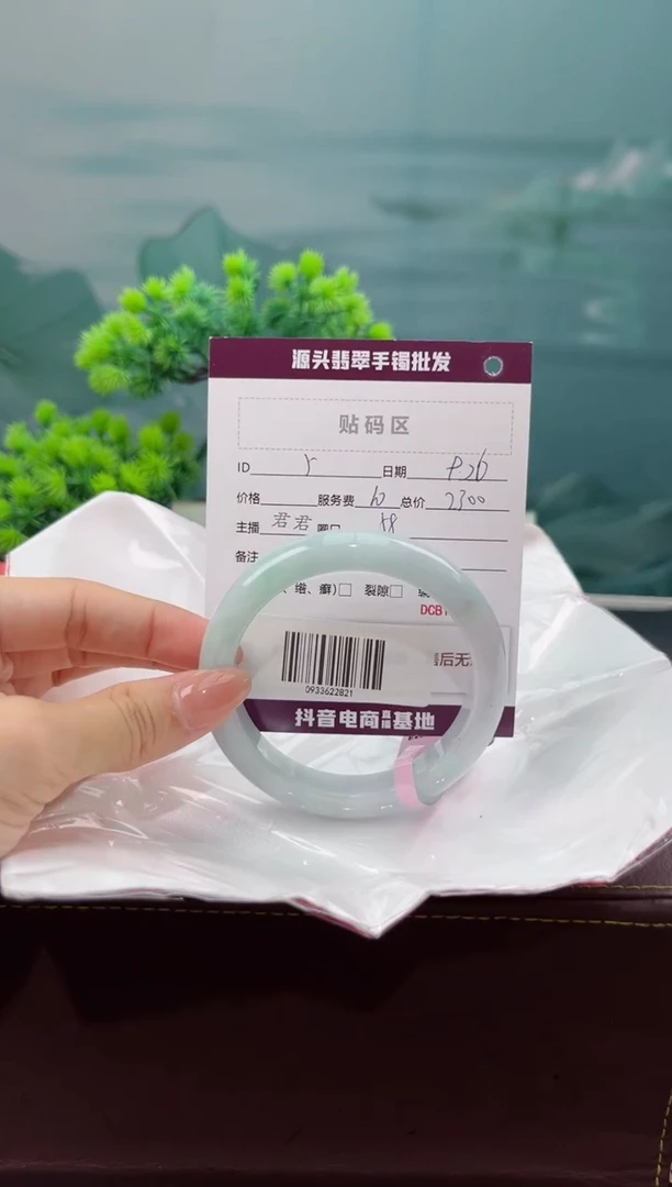 【闪购商品】翡翠手镯未镶嵌翡翠手镯(天然性）5
