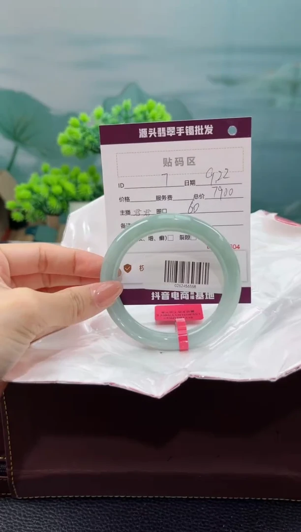 【闪购商品】翡翠手镯未镶嵌手镯7