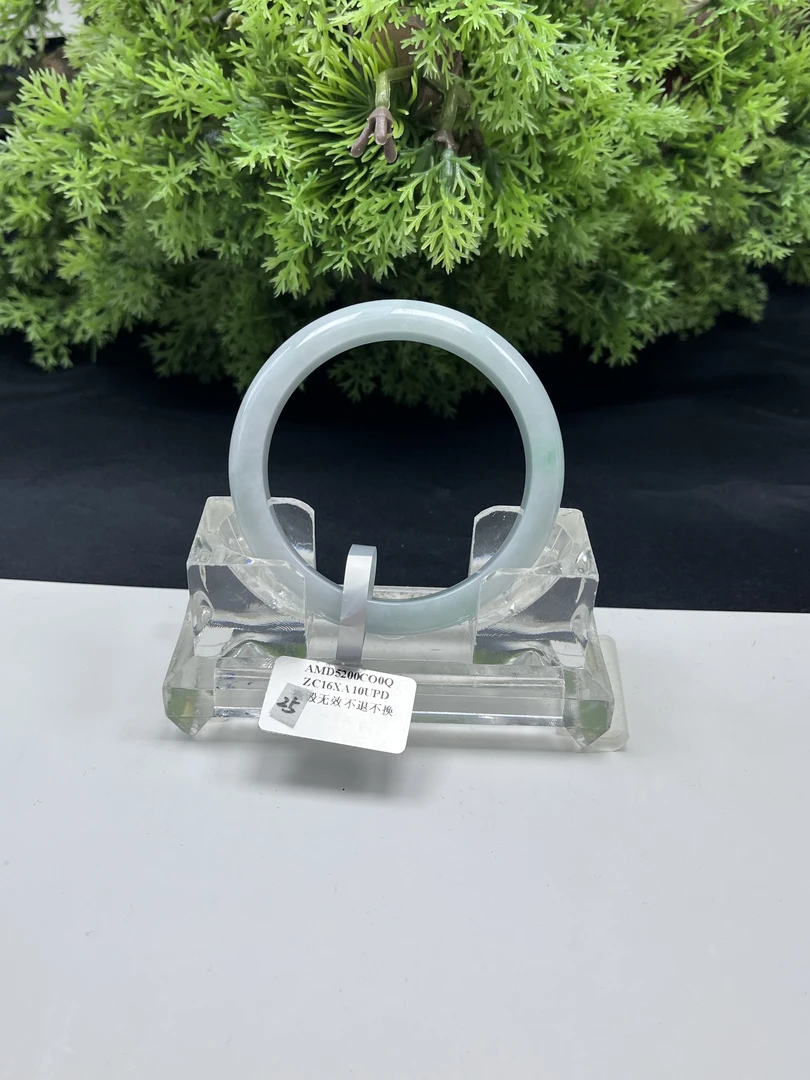 【边城刀客】翡翠手镯-君君（微瑕）-M-25