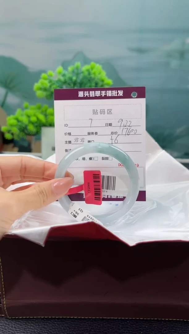 【闪购商品】翡翠手镯未镶嵌手镯7
