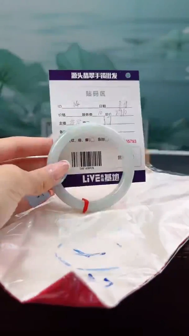 【闪购商品】翡翠手镯未镶嵌翡翠手镯（微瑕）14