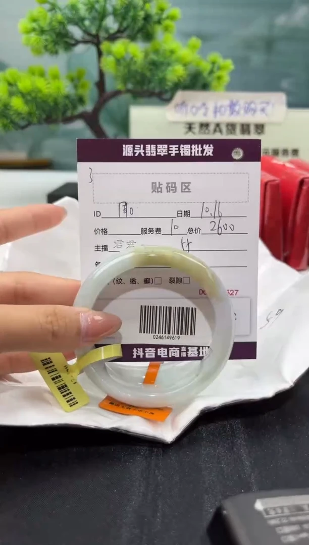 【闪购商品】翡翠手镯未镶嵌翡翠手镯(天然性）