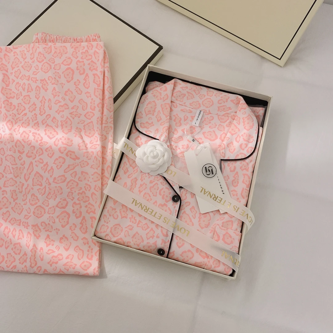 【凌闪闪专属】睡衣女春秋款2023年新款长袖女士可外穿家居服套装