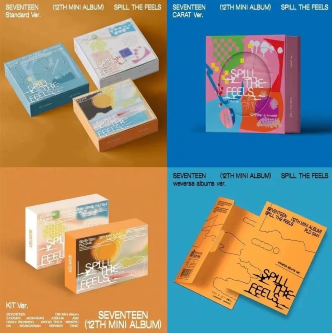 mini12 特典卡 SEVENTEEN 官方正品