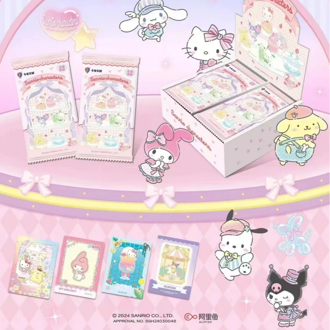歪 （拆包）卡宝文创三丽鸥家族拍立得派对卡牌盲盒默认代拆