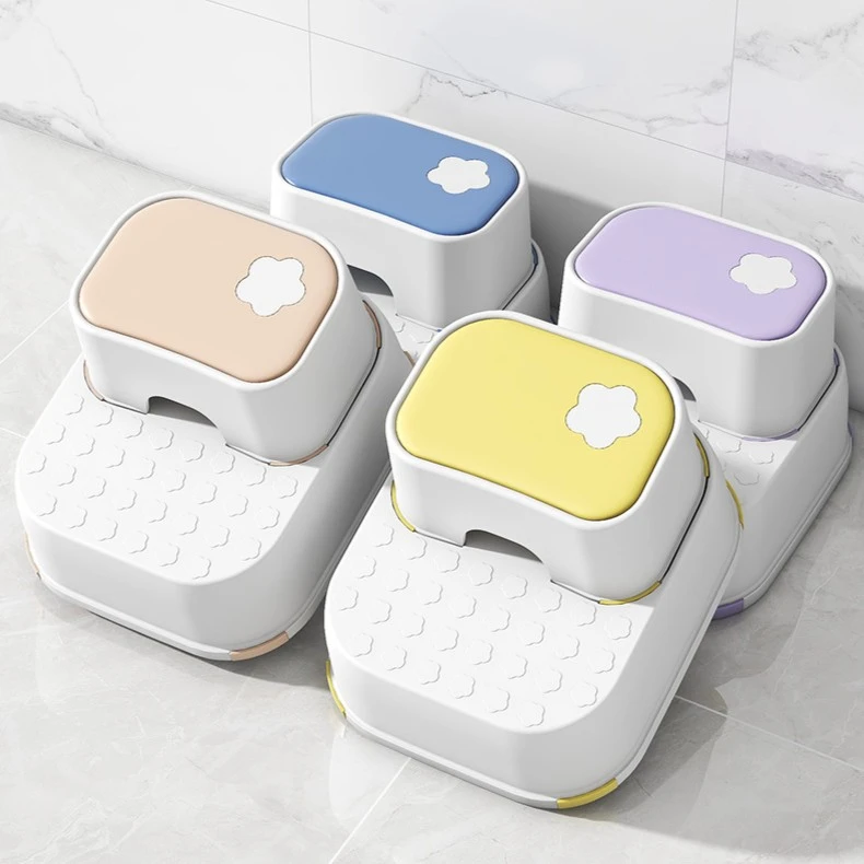 防滑洗漱台阶增高儿童垫脚凳宝宝踩脚椅子洗脸洗手凳子小孩脚踏凳