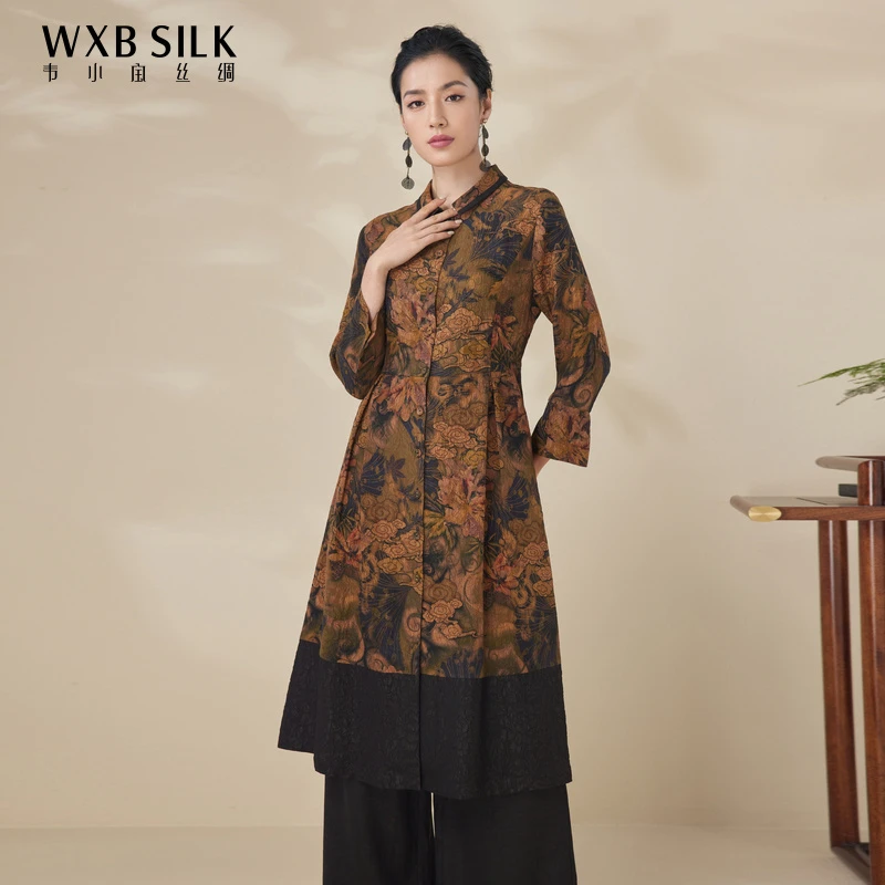 【古法香云纱】韦小宝春夏连衣裙国风女士2211147321