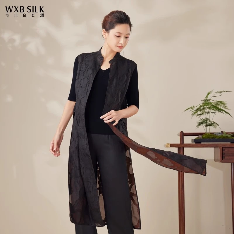 【古法香云纱】韦小宝春夏马甲国风女士2221109626