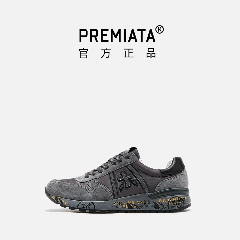 PREMIATA【官方正品】男鞋新款轻奢复古时尚百搭真皮运动爆款休闲鞋