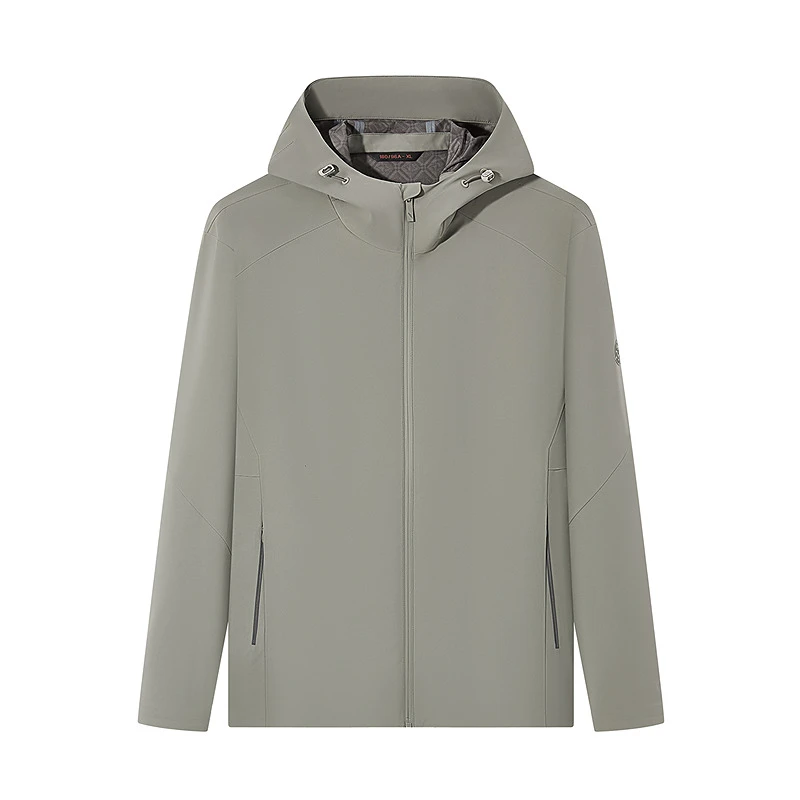 柒牌2025秋季新品轻户外连帽夹克男款时尚潮流百搭帅气休闲男外套
